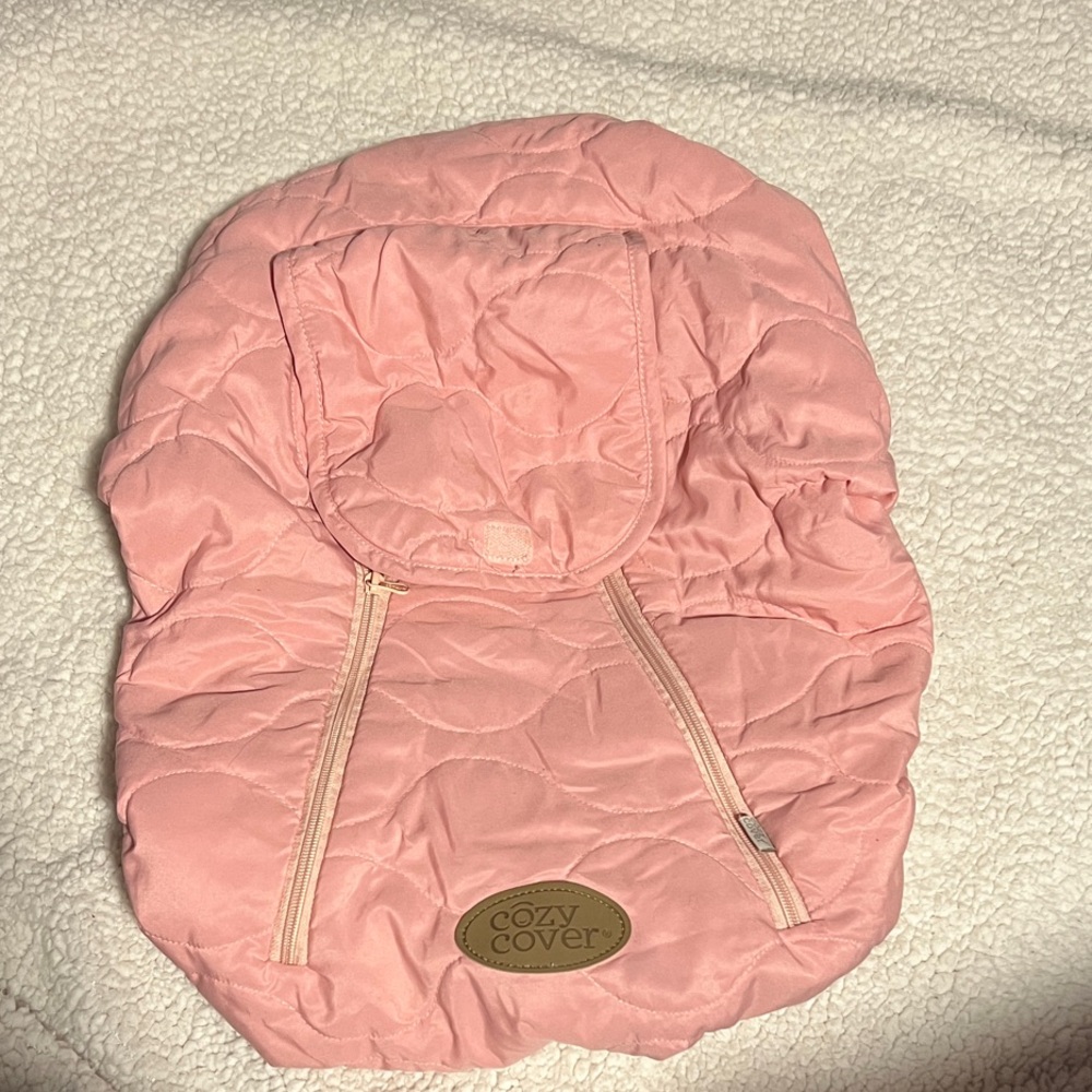 Pink Baby Car seat Cover